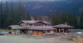Home from recycled timbers
